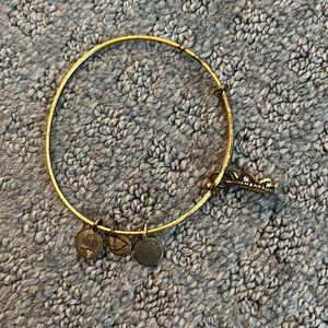 Gold Crown Alex and Ani Bracelet